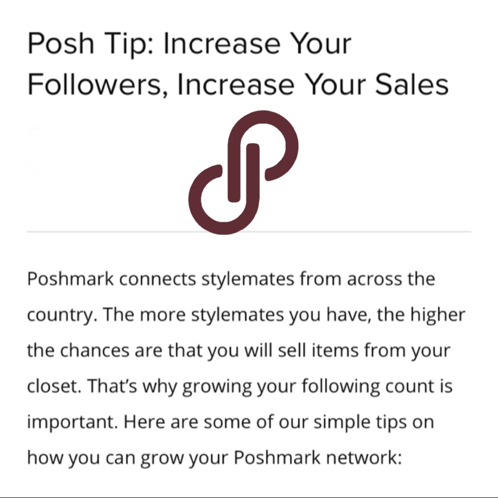 POSH TIPS 💡#poshtips #increasefollowers